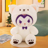 Hello Kitty Plush Cinnamonroll Pochacco Kuromi Doll Cos Bear Cute Gifts