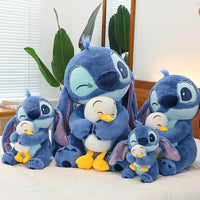 Stitch Lilo Plush Doll with Duck – Cute Stuffed Toy 12"/18" – Kawaii Gift & Decoration – Lusy Store