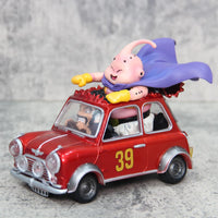 Dragon Ball Z Fat Buu Anime Figures Majin Buu Mr. Satan Drive Car Pvc Statue Collectible Model Decoration Gift