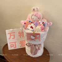 Hangyodon Bouquet Hello Kitty Pochacco Cute Kawaii Graduation Gift