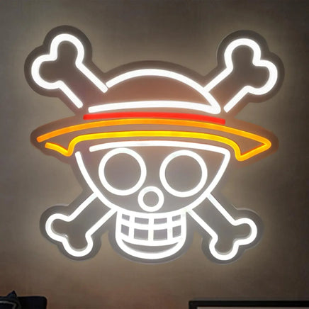 Skull Neon One Piece Wall Decoration USB LED Neon Bedroom Bar Room Party Decoration Gifts