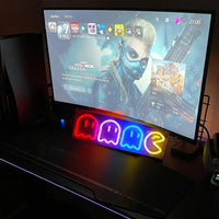 Ghost Neon Lights Decor Arcade for Game Room Decor Bedroom Gifts