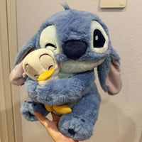 Stitch Lilo Plush Doll with Duck – Cute Stuffed Toy 12"/18" – Kawaii Gift & Decoration – Lusy Store