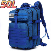 30L/50L 1000D Nylon Waterproof Trekking and Fishing Backpack