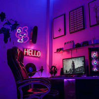 My Melody Neon Sign for Wall Decor Japanese Neon Light Game Room Living Room Decor