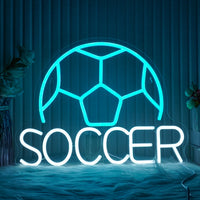 Ball Neon Sign Led Light Up Sign Table Tennis Club Wall Decor Football Neon Golf Course Light