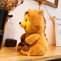 Winnie The Pooh Stuffed Plush Toys Kawaii Bear Cosplay Squirrel Plushies Gifts for Children