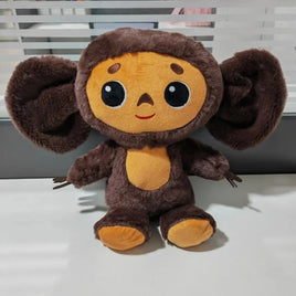 Monkey Plush Toy – Soft Big-Eyed Cheburashka Stuffed Doll, 7"/9" – Lusy Store