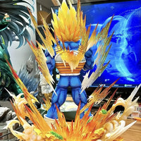 Dragon Ball Gk Model Anime Figure Super Saiyan Vegeta 14.2inch Majin Vegeta Large Statue Room Decor Ornament Gift Toys