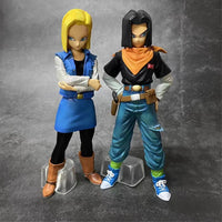 Dragon Ball Z Android 17 18 PVC Action Figures Collection Model Toys for Children Gifts