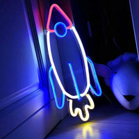 Neon Signs USB with Switch Hamburger LED Neon Lights Wall Art Decoration Wing Hanging Sign Bar Room Decor Party Night Lamp