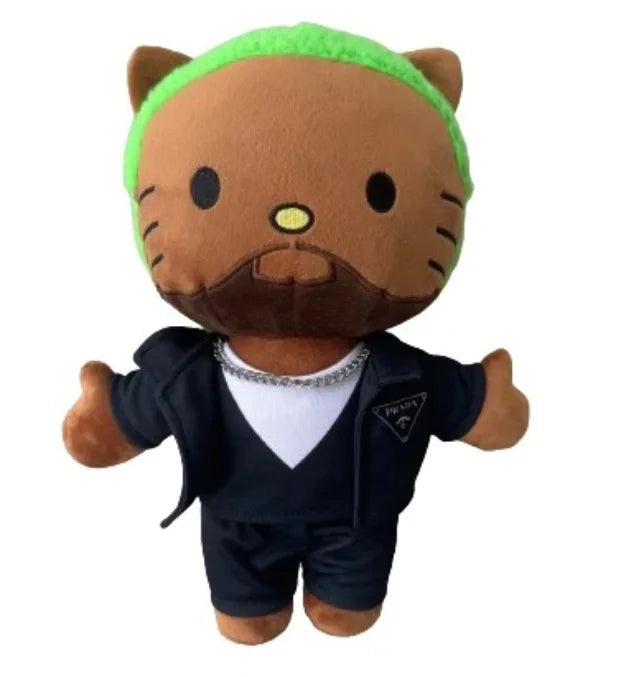 Hello Kitty Plush – xxxtentacion LIL PEEP Plush Toy – Soft Stuffed Animal 9.5 inch