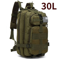 30L/50L 1000D Nylon Waterproof Trekking and Fishing Backpack