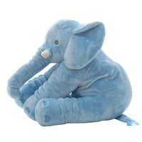 Large Elephant Plush Toy – Soft Stuffed Pillow & Cushion (16in/24in) | Lusy Store