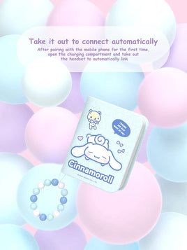 Kuromi Bluetooth Earphones Cinnamoroll True Wireless Headset Pochacco Sport Noise Reduction Touch Control