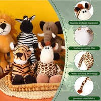 Giraffe Plush Toy – Soft & Cuddly Jungle Animal, 9.8" – Lusy Store