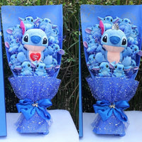 Stitch Flower Bouquet Lilo Stitch Plush Toy Bouquet Gift