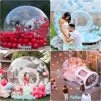 2.5M/3M/3.5M Inflatable Castle Bubble House With Blower Clear Dome Tent