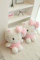 Big Size Hello Kitty Plush Toy Stuffed Anime Cat Doll Xmas Gifts