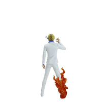 One Piece Series Handheld White Suit Exquisite Model Ornament