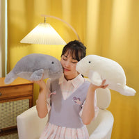 Manatee Stuffed Animal – Soft & Lifelike Plush Toy – 16in/20in (40cm/50cm) – Lusy Store