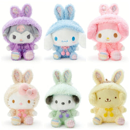 Easter Plush Toy | Colorful Rabbit Ear Doll | 4.3x12 in | Lusy Store