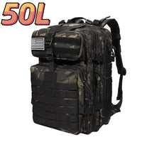 30L/50L 1000D Nylon Waterproof Trekking and Fishing Backpack