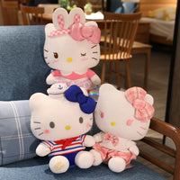 Hello Kitty Plush Anime Kuromi Stuffed Xmas Gifts For Girls Kawaii My Melody Plush Dolls