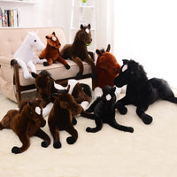 Simulation Animal Horse Plush Toy Prone Horse Doll For Birthday Boys Gift Gift