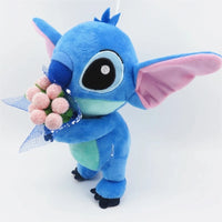 Lilo & Stitch Couple Models Cartoon Stuffed Plush Dolls Anime Plush Baby Kawaii Kids Birthday Gift