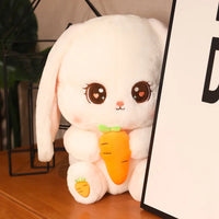 Long Ear Rabbit Plush Pillow Big Size Bunny Dolls Stuffed Soft Animal Cushion Girls Birthday Xmas Gifts