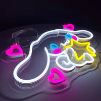 Cinnamoroll Neon Sign Cute LED Neon for Bedroom Room Decor Gift