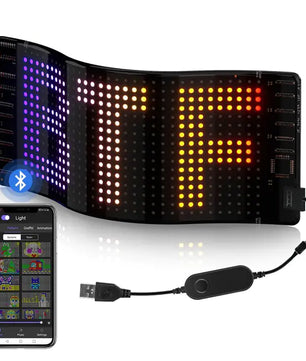 LED Matrix Pixel Panel Bluetooth - Lusy Store LLC 