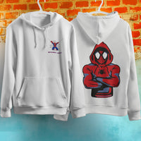 Spider Man Hoodie Casual Clothes Black White Khaki Hoodie Long Sleeve Hooded Pullover Personality Streetwear