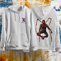 Spider Man Hoodie Casual Clothes Black White Khaki Hoodie Long Sleeve Hooded Pullover Personality Streetwear