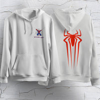 Spider Man Hoodie Casual Clothes Black White Khaki Hoodie Long Sleeve Hooded Pullover Personality Streetwear