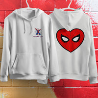 Spider Man Hoodie Casual Clothes Black White Khaki Hoodie Long Sleeve Hooded Pullover Personality Streetwear