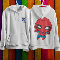 Spider Man Hoodie Casual Clothes Black White Khaki Hoodie Long Sleeve Hooded Pullover Personality Streetwear