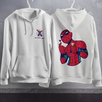 Spider Man Hoodie Casual Clothes Black White Khaki Hoodie Long Sleeve Hooded Pullover Personality Streetwear