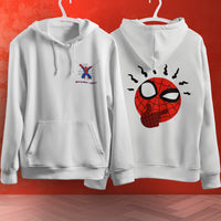 Spider Man Hoodie Casual Clothes Black White Khaki Hoodie Long Sleeve Hooded Pullover Personality Streetwear