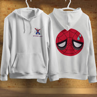 Spider Man Hoodie Casual Clothes Black White Khaki Hoodie Long Sleeve Hooded Pullover Personality Streetwear