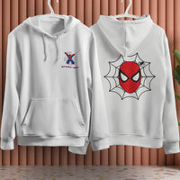 Spider Man Hoodie Casual Clothes Black White Khaki Hoodie Long Sleeve Hooded Pullover Personality Streetwear