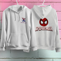 Spider Man Hoodie Casual Clothes Black White Khaki Hoodie Long Sleeve Hooded Pullover Personality Streetwear