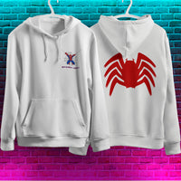 Spider Man Hoodie Casual Clothes Black White Khaki Hoodie Long Sleeve Hooded Pullover Personality Streetwear