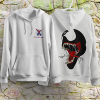 Spider Man Hoodie Casual Clothes Black White Khaki Hoodie Long Sleeve Hooded Pullover Personality Streetwear