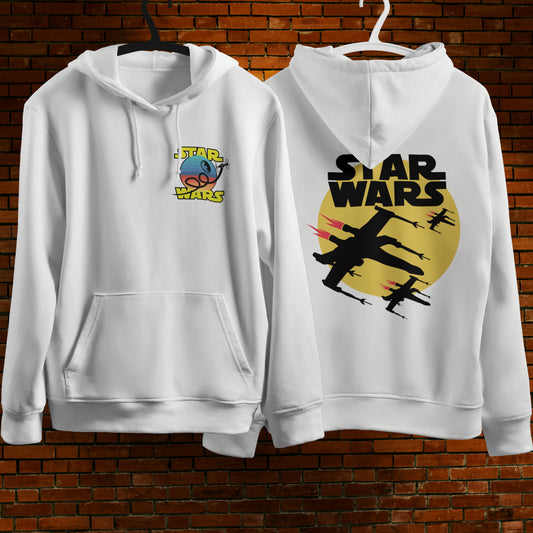 Star Wars Hoodie Vintage White Khaki Hoodie For Mens Womens Hooded Pullover Personality Streetwear