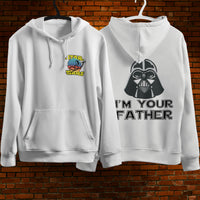 Star Wars Hoodie Vintage White Khaki Hoodie For Mens Womens Hooded Pullover Personality Streetwear