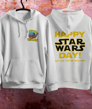 Star Wars Hoodie Vintage White Khaki Hoodie For Mens Womens Hooded Pullover Personality Streetwear