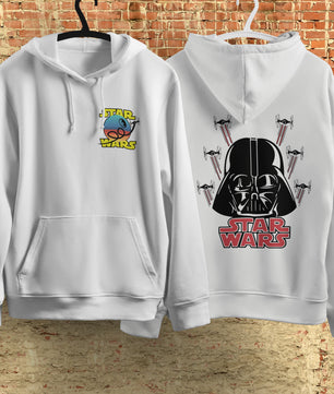 Star Wars Hoodie Vintage White Khaki Hoodie For Mens Womens Hooded Pullover Personality Streetwear