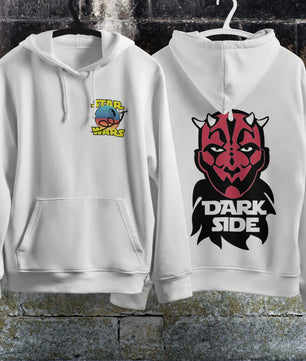 Star Wars Hoodie Vintage White Khaki Hoodie For Mens Womens Hooded Pullover Personality Streetwear